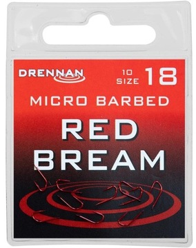 Крючки Drennan Red Bream 10шт. Nr18