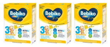 Bebiko Junior 3 ванили старше 1. год 3x600 г