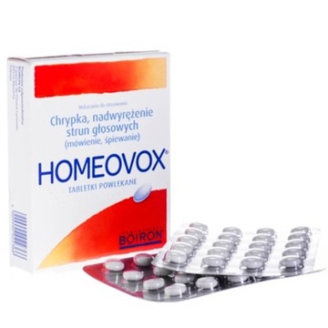 Boiron Homeovox 60 таблеток