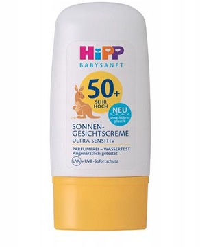 Hipp солнцезащитный крем для лица SPF50