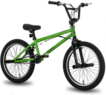 Велосипед BMX Hiland L60 20,5 + Ротор 360 + Pegi зеленый