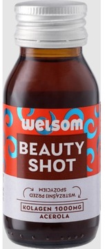 WELSOM Beauty SHOT коллаген 1000 мг и ацерола 60 мл