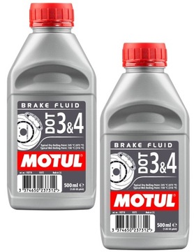 MOTUL ТОРМОЗНАЯ ЖИДКОСТЬ DOT 3 & 4 ТОРМОЗНАЯ ЖИДКОСТЬ 0.5 L