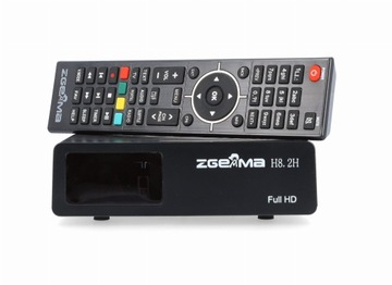 Тюнер ZGEMMA H8.2H COMBO, DVB-S2X / T2 / C HEVC, LINUX E2 две головки