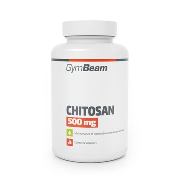 Харчова добавка CHITOSAN 500mg холестерин почуття ситості-GymBeam 120tab