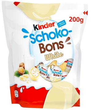 Kinder Schoko Bons White Белый шоколад конфеты из Германии