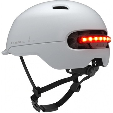 Городской шлем Livall C20 LED / SOS Белый L