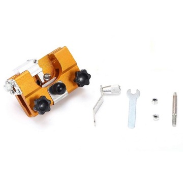 D Chain Sharpening Jig for HouseholdChainsaw Sharpener (with Grinding Head)