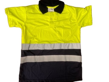 Сорочка поло робоча попереджувальна жовта CE roz XL