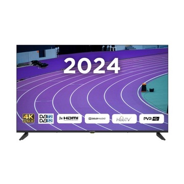 Світлодіодний телевізор Kiano Elegance TV 50 " 4K UHD Smart Tv WiFi Miracast PVR
