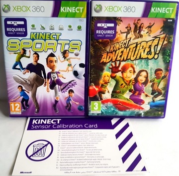 KINECT SPORTS первая часть En +12 игр KINECT ADVENTURES En-2XGRA !!!