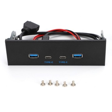 Передняя панель USB 3.1 Gen 2 с оптическим приводом USB 3.0 2.0 Type C