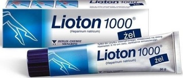 Lioton 1000 гель, туба 30 г