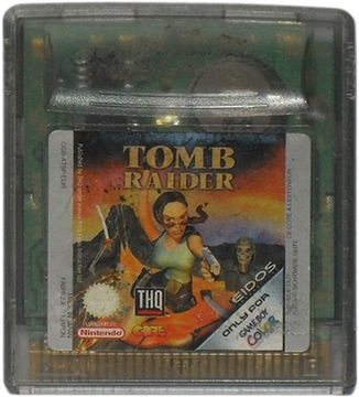 Tomb Raider-GAME BOY COLOR GBC - Сем картридж PAL
