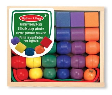 MELISSA AND DOUG LACING BEADS БУСИНЫ ДЛЯ НИТОК