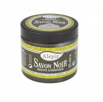 ALEPIA Mydło peelinG Czarne Savon Noir Supre 200 g