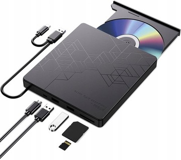 DVD-рекордер проигрыватель дисков SD USB