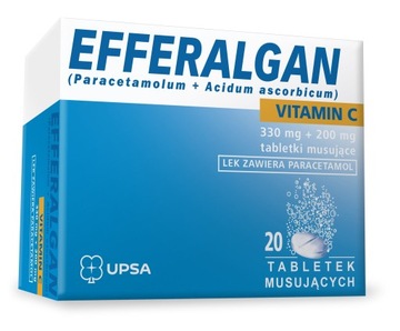 Efferalgan з вітаміном з 330 мг + 200 мг 20 таблеток му