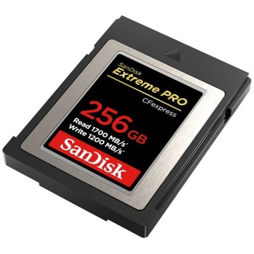 Карта Sandisk Extreme Pro CFexpress 256 ГБ 1700/1200 Мб / с