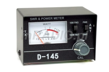 D-145-рефлектометр KF / VHF 1,5-150 МГц, 1-100 Вт, КСВ до 3