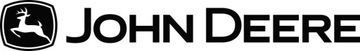 Наклейка с логотипом John Deere 25 x 4 см