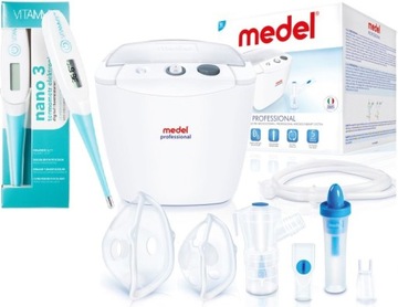 ДИТЯЧИЙ ІНГАЛЯТОР MEDEL PROFESSIONAL 2 МАСКИ + ІНГАЛЯТОР ДЛЯ ПАЗУХИ
