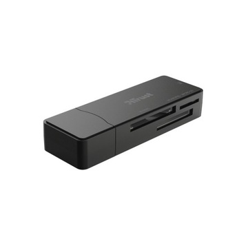 Trust NANGA кард-ридер USB 3.2 Gen 1 (3.1 Gen 1) Type-A черный