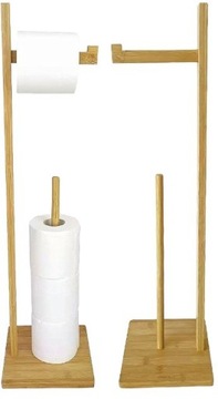 Бамбуковая стойка для туалетной бумаги