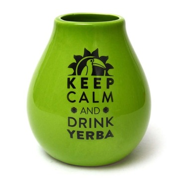 Кружка для Yerba Mate-Matero керамическая LUKA Green 350 мл тыква Mate Green