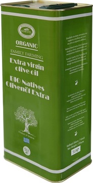 KORVEL греческое органическое оливковое масло первого отжима, 5л