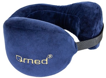 Подушка для шеи Rogal для путешествий ортопедическая пена с эффектом памяти Qmed