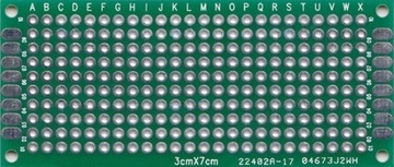 Универсальная плата PI22Z 30X70 двухсторонняя