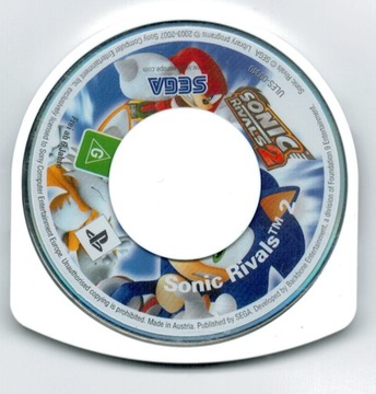 Игра SONY PSP SONIC RIVALS 2 для детей