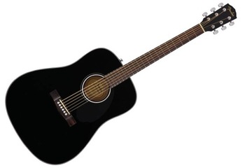FENDER CD60S BLK акустическая гитара