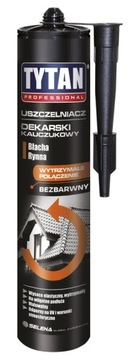 Резиновый герметик для кровли Titanium Professional 280ml бесцветная крыша