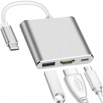 Адаптер USB-C 3.1 HDMI 4K 30Hz для Apple MacBook