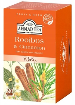 Ахмад корица Roiboos травяной чай 20tb