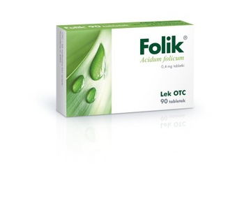 Фолік 0,4 мг 90 таблеток фолієва кислота вагітність