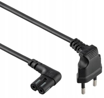 PS4 PLAYSTATION 4 кабель шнур питания восьмой угловой боковой евро C7
