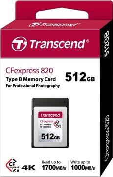 Карта Transcend TS512GCFE820 512 ГБ