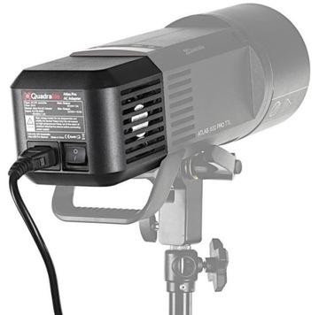 QUADRALITE ATLAS 600 Pro TTL AC адаптер живлення