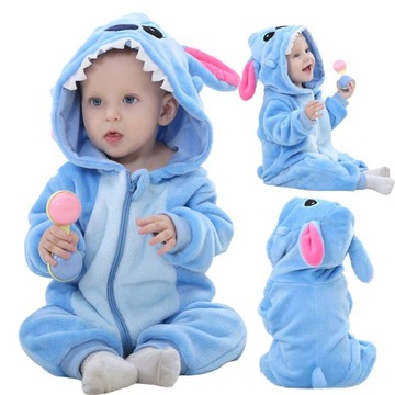 СТИЧ ДЕТСКИЕ ПИЖАМЫ КИГУРУМИ ONESIE НАРЯДНОЕ ПЛАТЬЕ 90-95 СМ ОТ 3 ДО 4 ЛЕТ