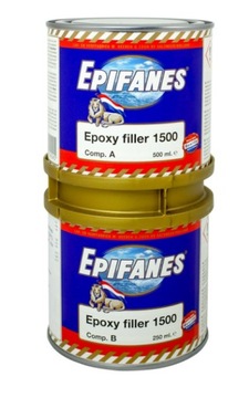 Эпоксидная шпатлевка EPIFANES 2K-Epoxy Filler 1500 0,75 л серый
