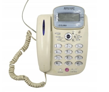 Старый телефон Оливия MESCOMP TELECOM GT-047V ID новый
