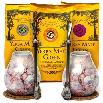 Yerba Mate Green Starter Kit для двох 3x200g