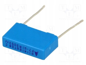 Поліпропіленовий конденсатор 100nF 5x10. 5x18mm x5pcs