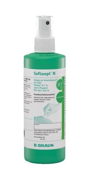 Softasept N неокрашенная дезинфицирующая жидкость. 250 мл