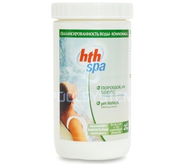 HTH Spa pH мінус зниження pH ванни спа джакузі