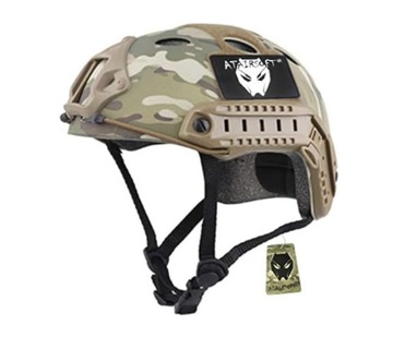 Тактический шлем для взрослых ATAIRSOFT 17 x 21,5 см - камуфляж