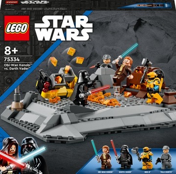 LEGO Star Wars Обі-Ван Кенобі Дарт Вейдер 75334